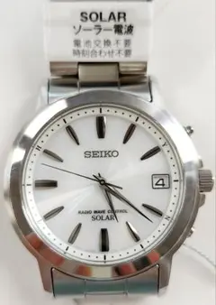 SEIKO ソーラー電波時計 サファイアガラス SBTM167のサムネイル