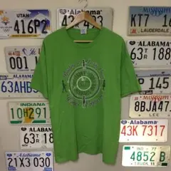 USA古着 Building プリントTシャツ サイズ2XL