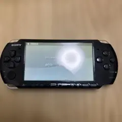 PSP-3000 本体 動作確認済 バッテリーなし 中古　黒　ブラック