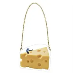 【未使用品】パペットスンスン ダイカットポーチバッグ チーズ