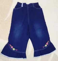 【KP ニットプランナー】160サイズ デニムハーフパンツ