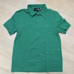 RAF SIMONS FRED PERRY グリーン ポロシャツ サイズ40