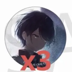 プロセカ　星乃一歌　42A グリッター缶バッジ　グリ缶　特訓後