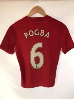 正規NIKEマンチェスターユナイテッド「6」ポール・ポグバ半袖150ユニフォーム