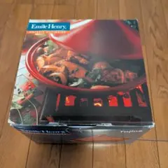 未使用 Emile Henry タジン鍋 赤 FLAME エミールアンリのサムネイル