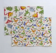 25✕35 恐竜柄 ランチョンマット 2枚セット