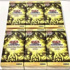遊戯王　プレミアムパック2021  6箱セット