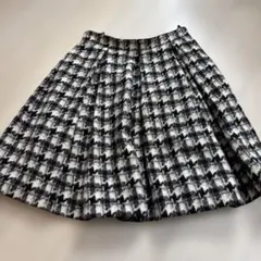 any sis 千鳥格子柄 フレアスカート　最終価格