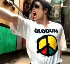 マイケル・ジャクソン　キングオブポップ　 MJ OLODUM Tシャツ L新品のサムネイル