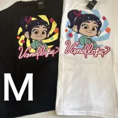 ディズニー シュガーラッシュ　タフィタ/ヴァネロペ　Tシャツ２枚アベイル ディズニー シュガーラッシュ タフィタ/ヴァネロペ Tシャツ2枚