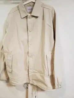 コーチジャケット　アイボリー　L