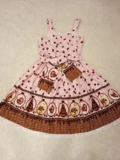 bodyline ボディライン ロリータ ジャンスカ ワンピース チョコレートM bodyline ボディライン ロリータ ジャンスカ ワンピース チョコレートM