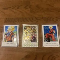 ドラゴンボールZ ヒーローコレクションカード 3枚セット