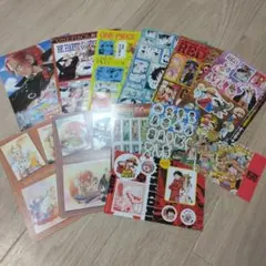 ジャンプステッカーONEPIECEセットおまけ有