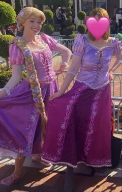 ディズニーハロウィン　ラプンツェル　仮装　Dハロ