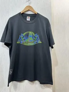 90s 00s フルーツオブザルーム vintage 黒 半袖Tシャツ