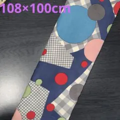 【1点】ポップアート柄生地　コーデュロイ　《108×100cm》