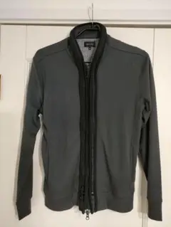 美品✦MALE&Co.メイルアンドコー　ジップアップジャケット　M　ダークグレー