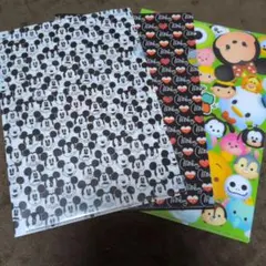 DISNEY ディズニークリアファイル3枚セット