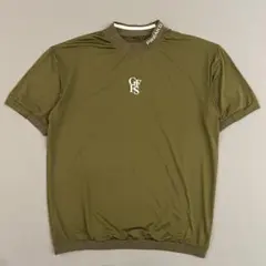 GOLF FREAKS 汗染み予防モックネックシャツ ダークグレーM - メルカリ