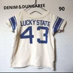 《DENIM＆DUNGAREE》ナンバー Tシャツのサムネイル