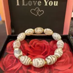 天然石ブレスレット　瑪瑙天珠　財神天珠　2眼天珠　如意天珠　虎牙天珠　大人天珠他