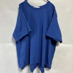 【AMERICAN HOLIC 】ブルー オーバーサイズ Tシャツ L