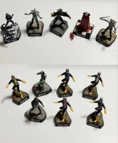 バンダイ ライダー怪人名鑑仮面ライダーショッカーライダー 12体セット バンダイ ライダー怪人名鑑仮面ライダーショッカーライダー 12体セット
