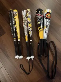 希少＊プロ野球 応援バット 6本セット 読売ジャイアンツ 横浜DeNA