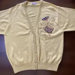 DAKS GOLF メンズ　カーディガン　イエロー