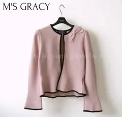 メロディ♡M's GRACY ピンク ボレロカーディガン 2026年最新】M'S GRACY カラー：ピンク系 レディース 長袖