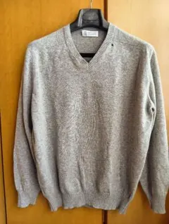 ブルネロクチネリ ウールカシミヤVネックニット