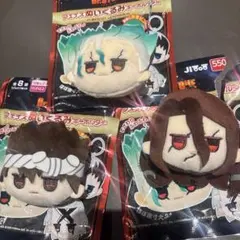 Dr.STONE 百均 ダイソー フェイスぬいぐるみキーホルダー 千空 龍水 司