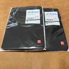 新品未使用　エアリズム　タンクトップ　黒　120サイズ　 2枚