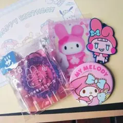 【サンリオ】マイメロディ かぎ風アクリルチャーム ラバスト ポストカード グッズ