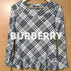 【素敵なデザイン❗️】BURBERRY ノバチェック柄 長袖カットソー 三陽商会