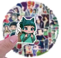 ✨新商品✨薬屋のひとりごと キャラクター ステッカーシール 60枚セット
