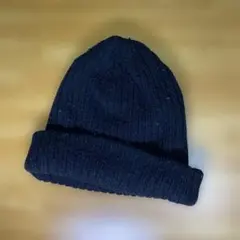 ニット帽　黒　メンズ
