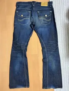 LEE ブーツカットデニム ダークブルー　Lサイズ