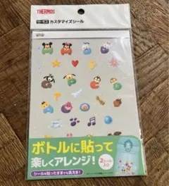 THERMOS ディズニーキャラクターシール 2シート入り