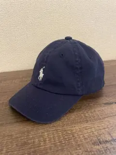 ラルフローレン　ベビーキャップ帽子（4-9m)ネイビー
