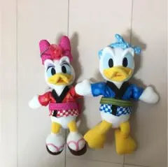 ディズニー ドナルド＆デイジー ぬいぐるみバッジ