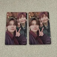 2点セット　藤牧京介　木村柾哉　ユニット exhibition ini トレカ