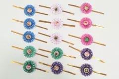 クリスマス　ロゼット　ラッピングタイ 15個