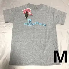 新品　タグ付き　volcom ヴォルコム　Tシャツ M グレー　レディース