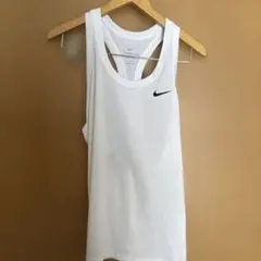 Nike Dri-FIT ホワイトタンクトップ L