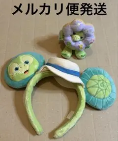 ディズニーシー入園者限定　カチューシャ＆ぬいぐるみバッジ　オル・メル