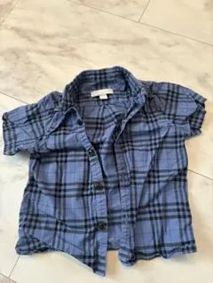 BURBERRY 半袖シャツ 110cm チェック柄