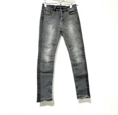 【JEANASIS 】美品 スキニーデニム Sブラック