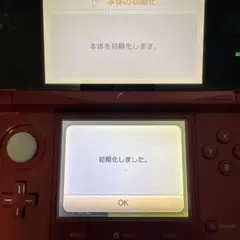 Nintendo 3DS 本体 コスモブラック レッド